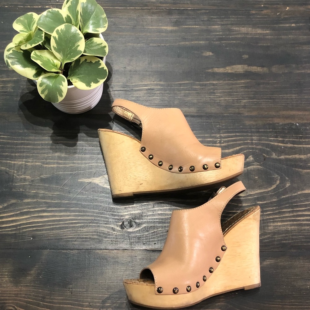 🌺Sam Edelman Camila Slingback peeptoe clog sz 8.5